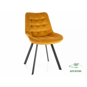 Scaun DETROIT OCN-38822, galben curry