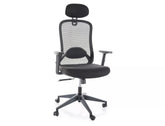 Scaun de birou Q-050, negru, 68x52x116/126 cm