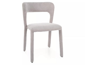 Scaun VICO, gri deschis - Wind 84, stofa clasica, 49x48x77 cm