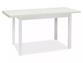 Masa extensibila ADAM, alb, PAL laminat, 90/125x65x75 cm