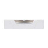 Comoda TV KANDO, alb, PAL, 160x50x38 cm