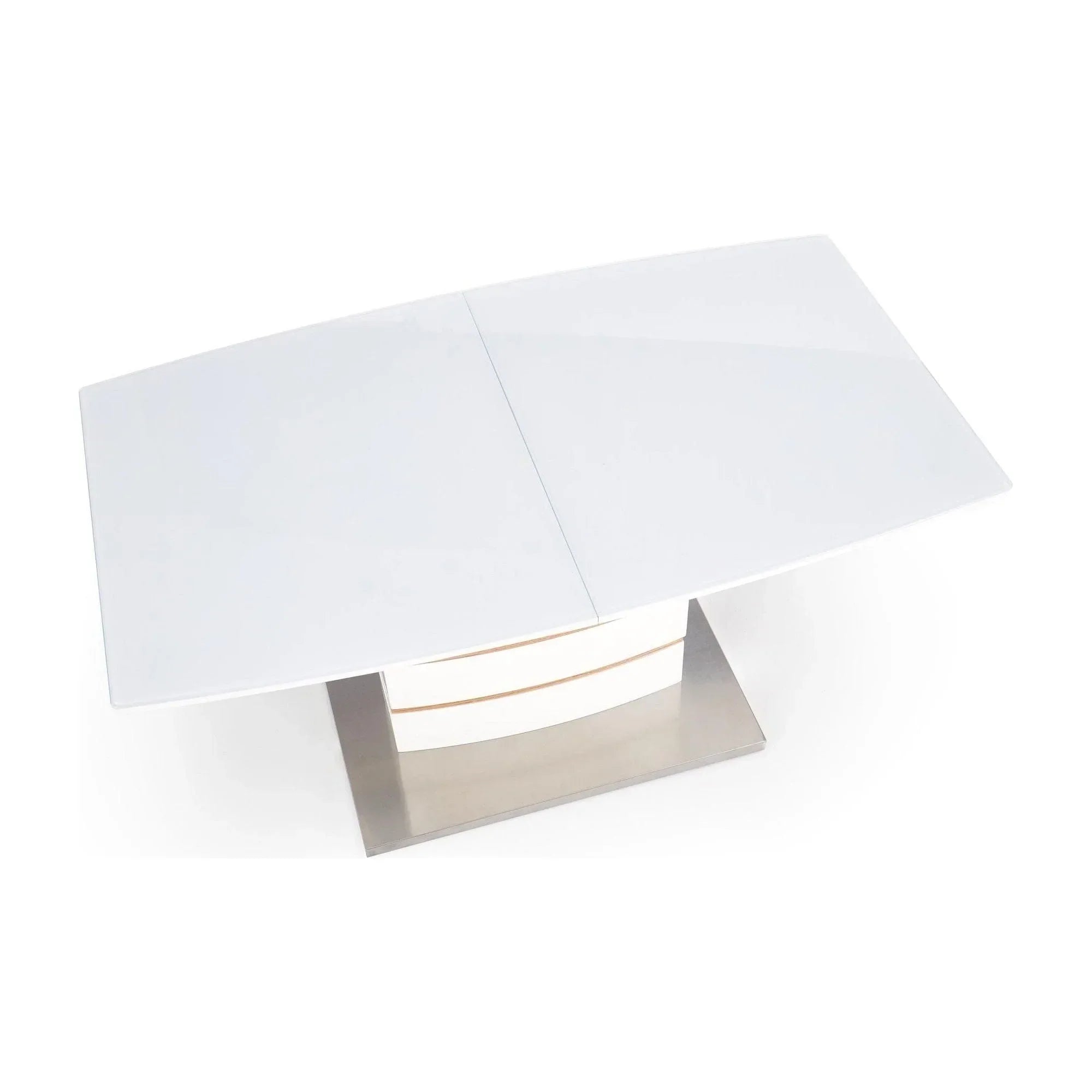 Masa extensibila HOUSTON OCN-37534, stejar alb/alb