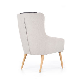 Scaun design scandinav Purio, gri, 67x75x103 cm