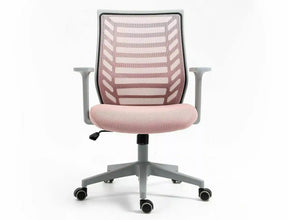 Scaun birou DETROIT OCN-38444, roz/gri