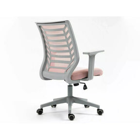 Scaun birou DETROIT OCN-38444, roz/gri