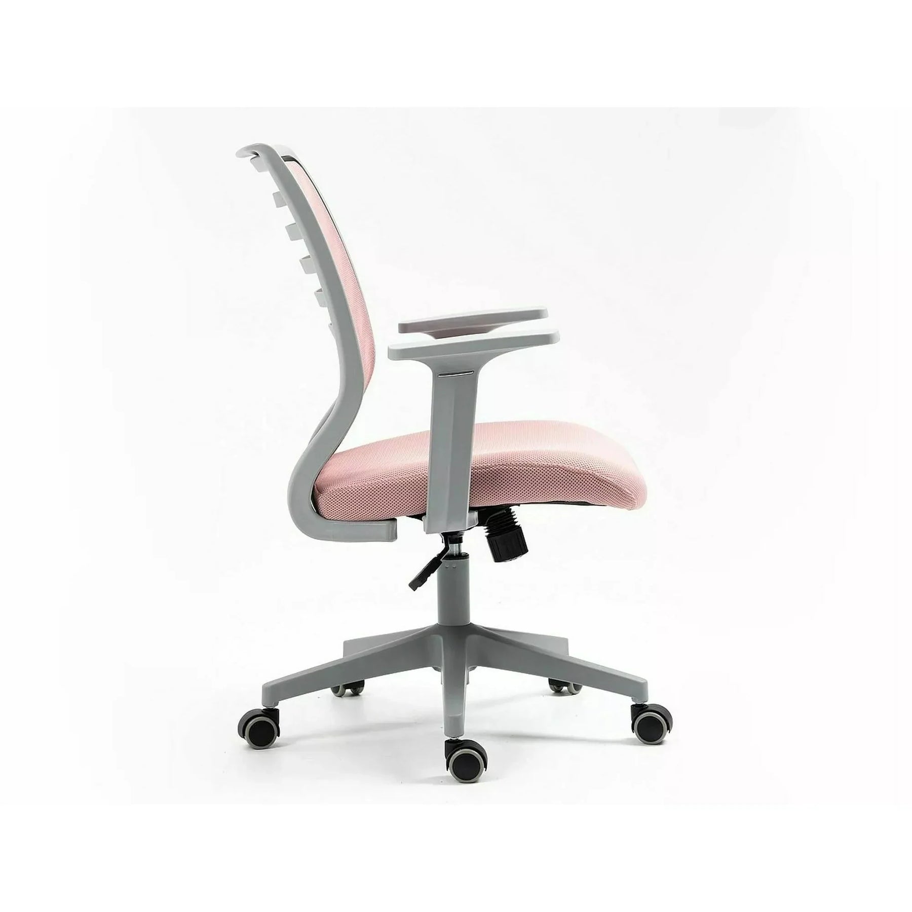 Scaun birou DETROIT OCN-38444, roz/gri