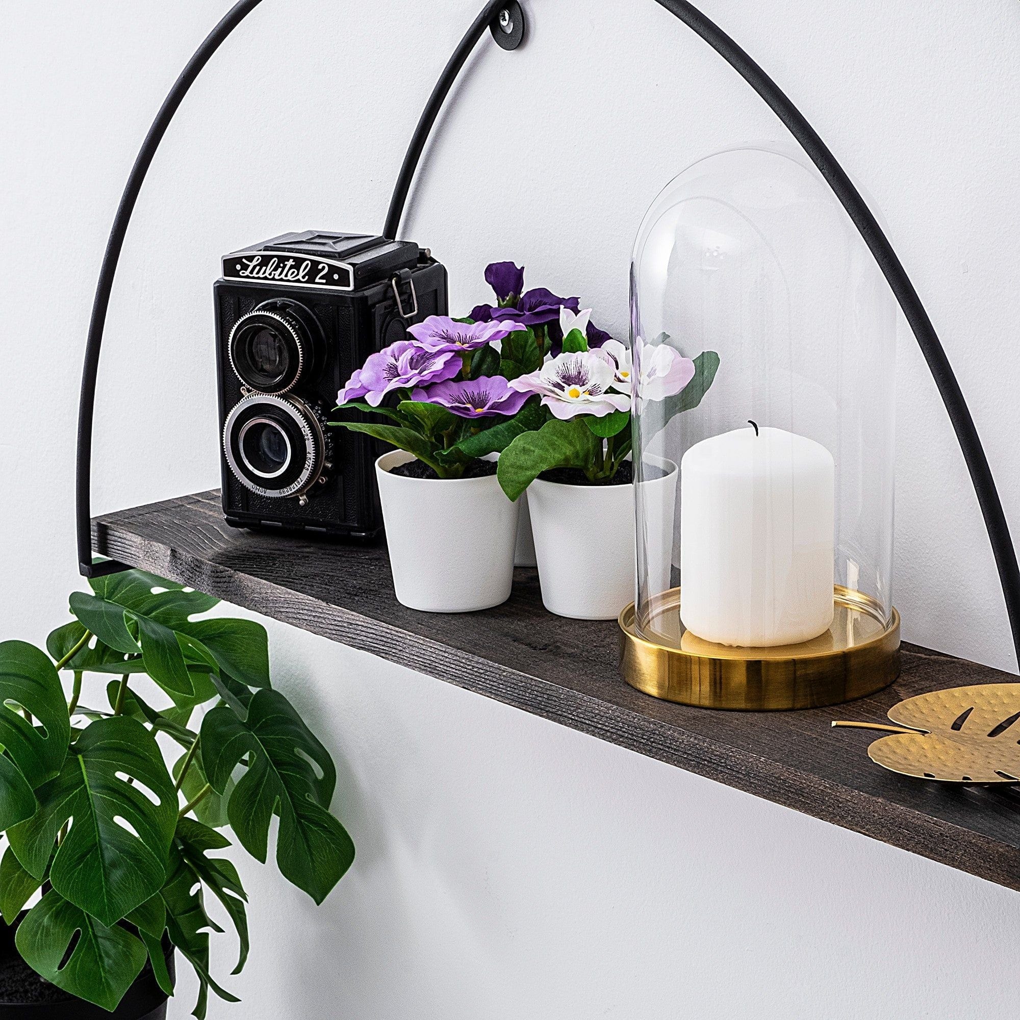 Raft AMSTERDAM OCN-30872, negru/nuc