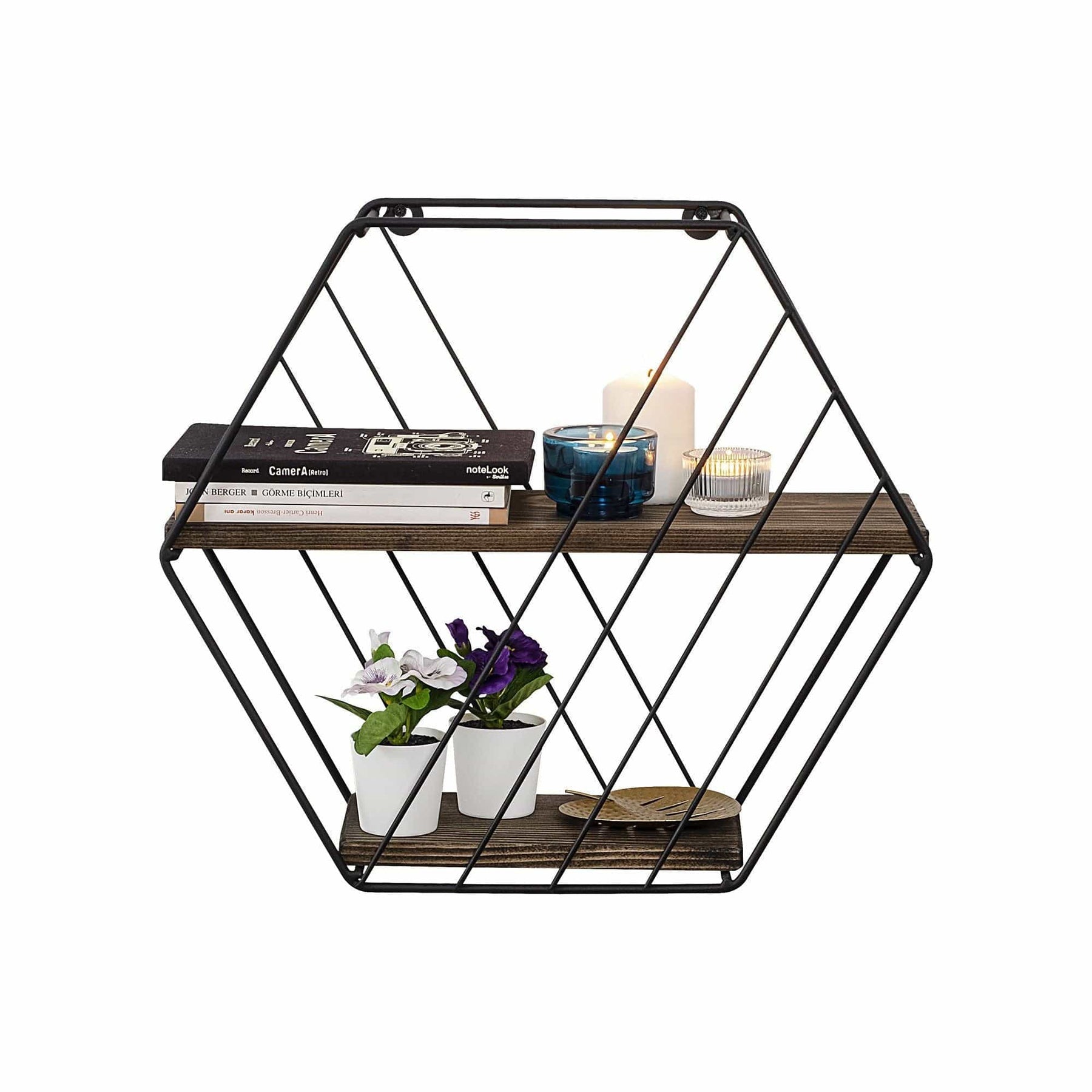 Raft AMSTERDAM OCN-30879, negru/nuc