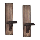 Raft din lemn de nuc, design rustic, ideal pentru living – primabucata