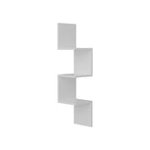 Raft alb modern, cu design zig-zag, ideal pentru living – primabucata