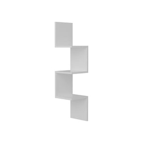 Raft alb modern, cu design zig-zag, ideal pentru living – primabucata