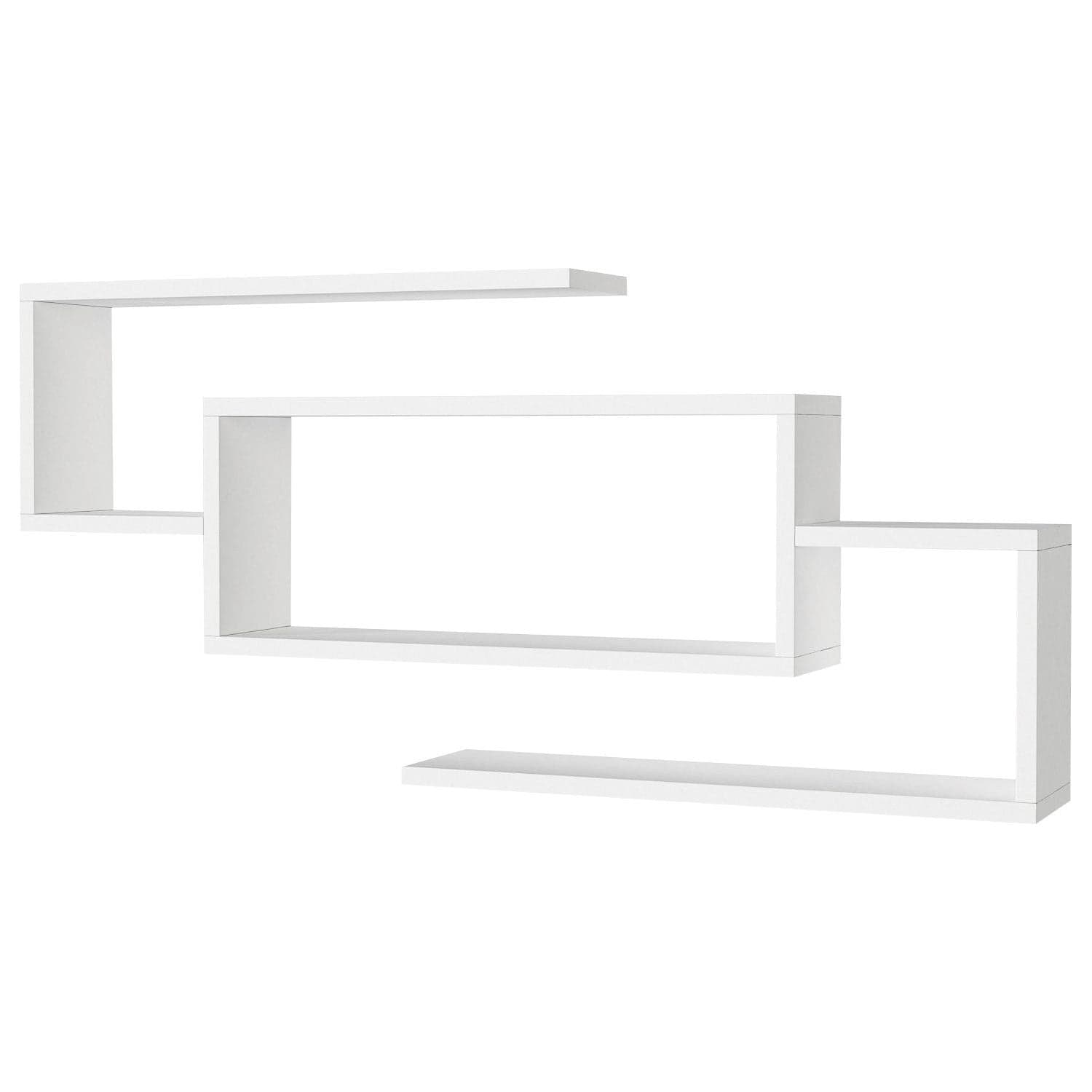 Raft alb modern, ideal pentru living sau birou – primabucata