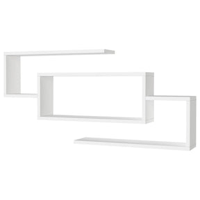 Raft alb modern, ideal pentru living sau birou – primabucata
