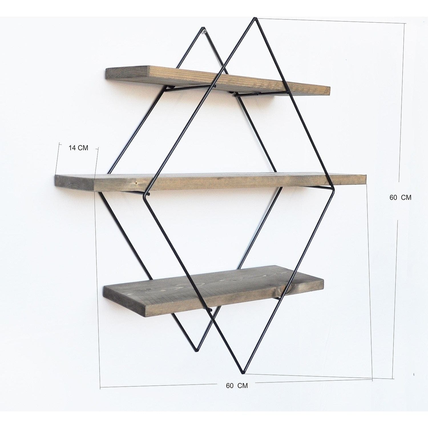 Raft AMSTERDAM OCN-30926, stejar/negru