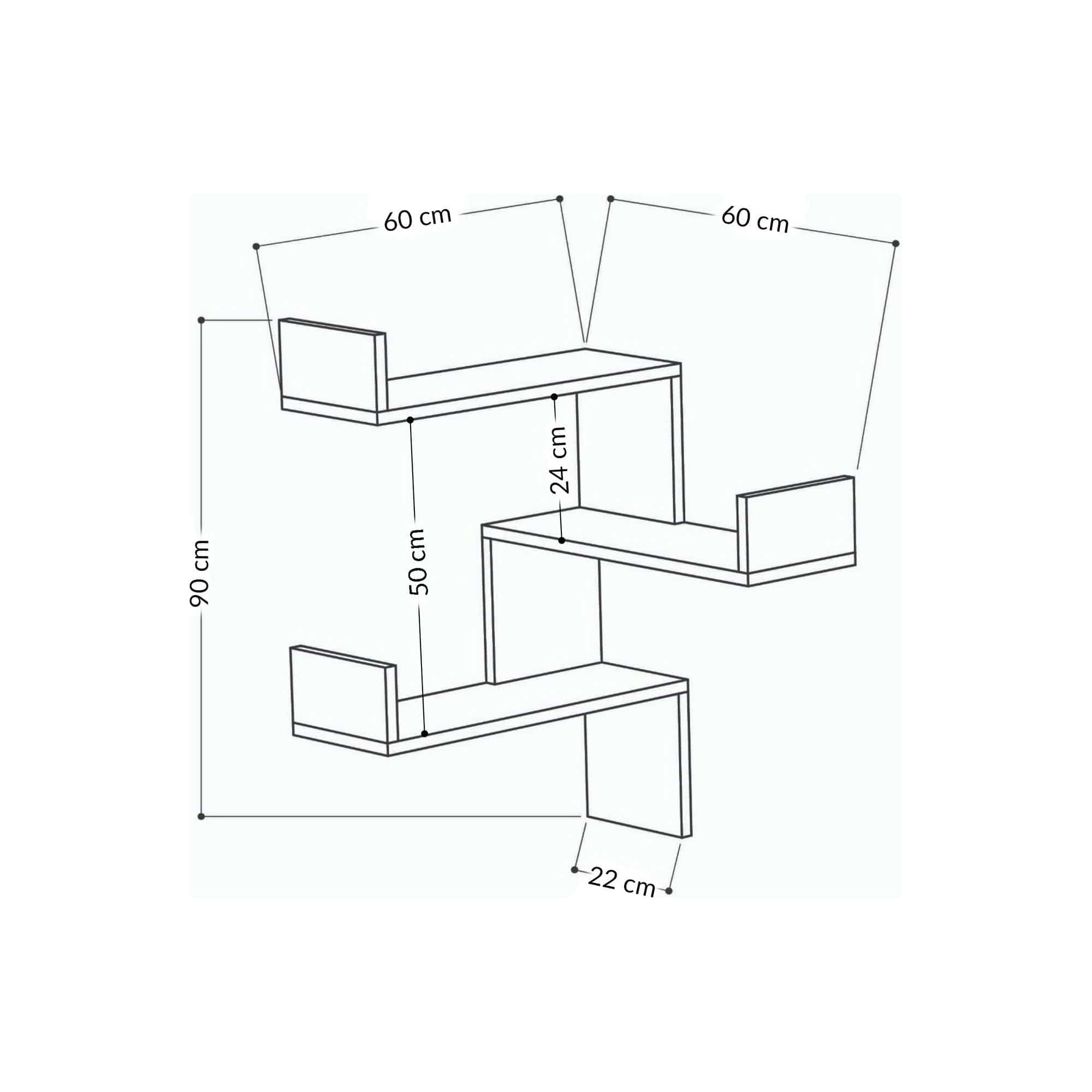 Raft AMSTERDAM OCN-30939, stejar