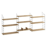 Raft din stejar cu design modern, ideal pentru living – primabucata