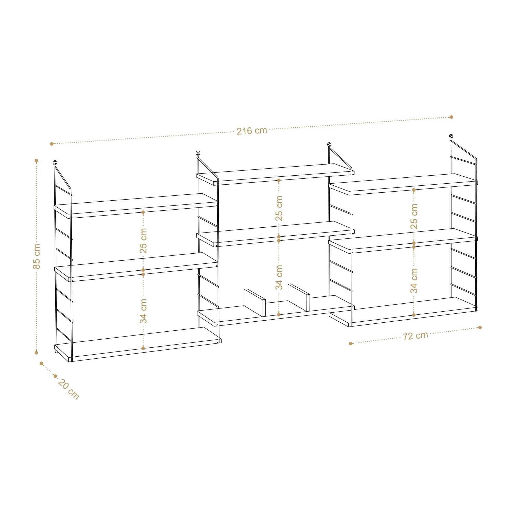 Raft AMSTERDAM OCN-30951, stejar