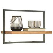 Raft BERGEN OCN-28619, stejar/negru