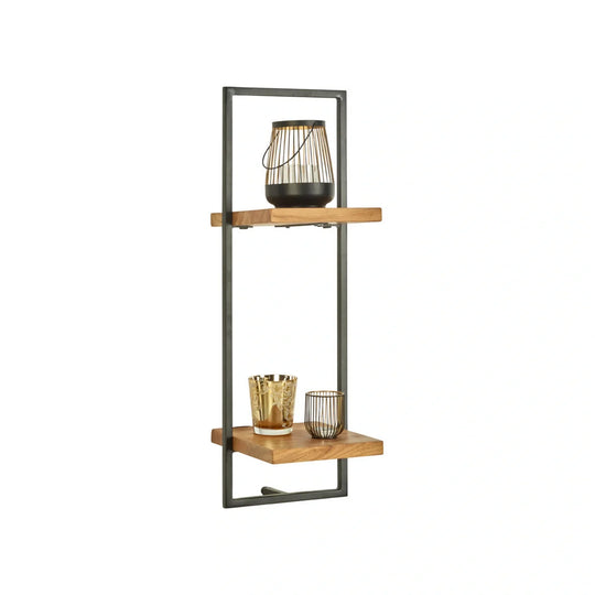 Raft BERGEN OCN-28622, stejar/negru