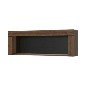 Raft BRASS, stejar brun, PAL, 160x23x39 cm