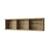 Raft DOORSET 135, stejar navarra, PAL laminat, 135x38x25 cm