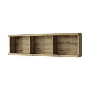 Raft DOORSET 135, stejar navarra, PAL laminat, 135x38x25 cm