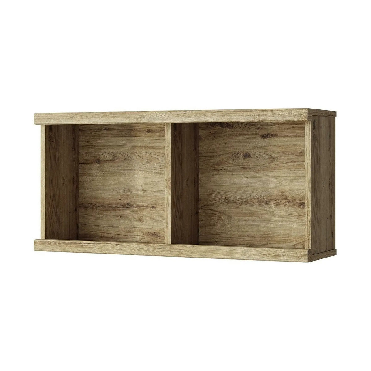 Raft DOORSET 80, stejar navarra, PAL laminat, 80x38x25 cm