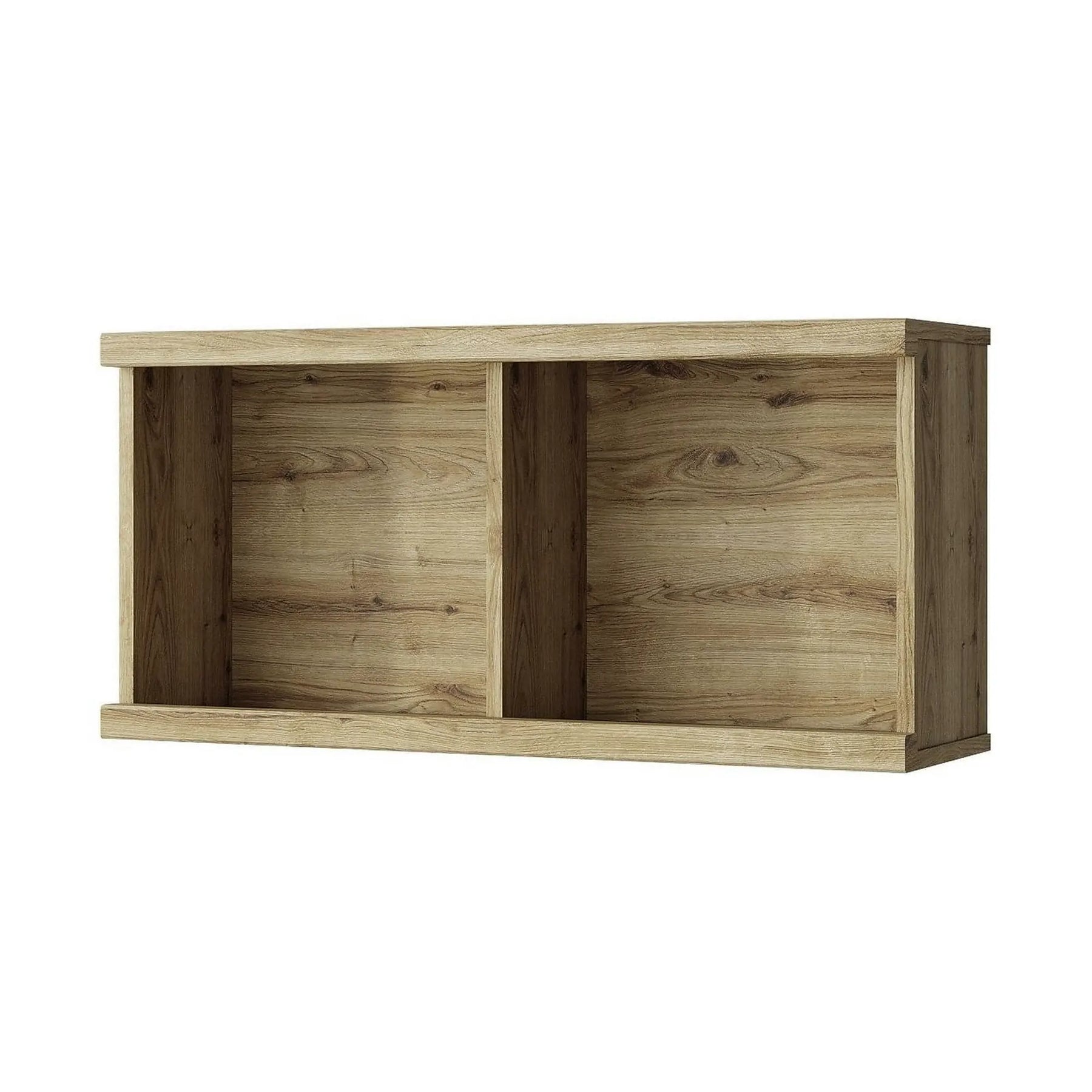 Raft DOORSET 80, stejar navarra, PAL laminat, 80x38x25 cm
