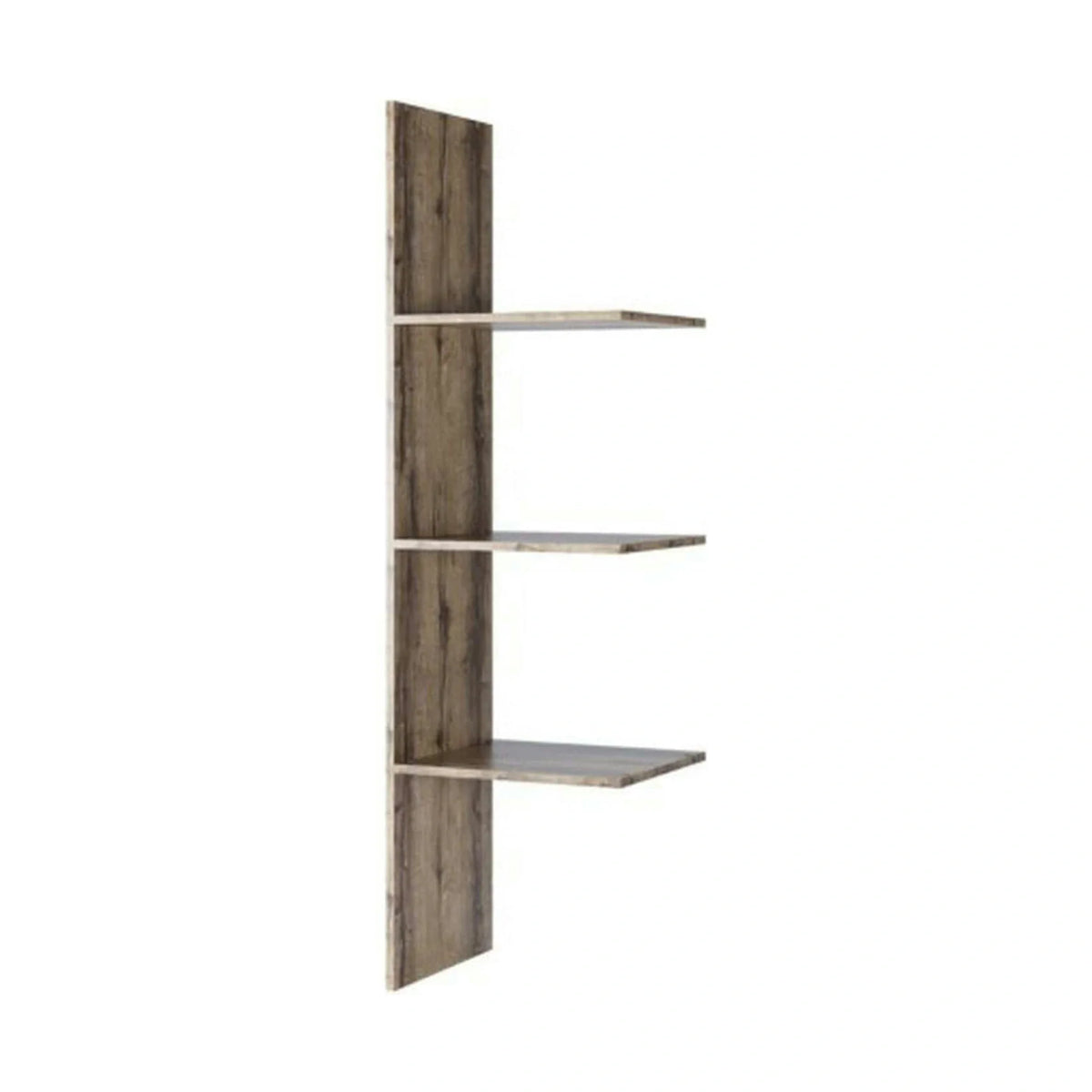 Raft Jagger, stejar inchis, PAL laminat, 47x40x162 cm