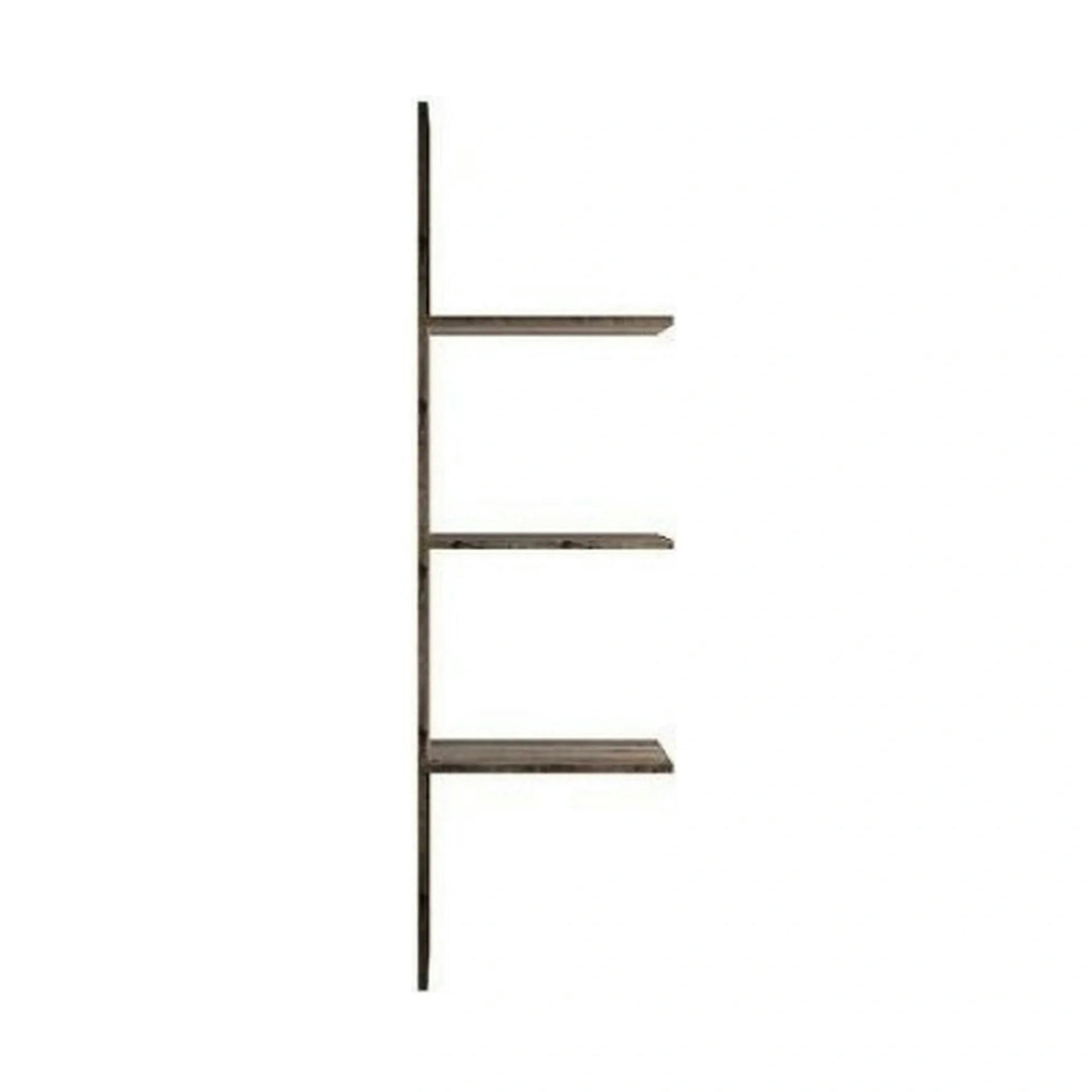 Raft Jagger, PAL laminat, stejar închis, 97×40×162 cm