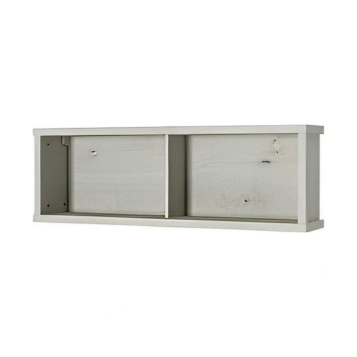 Raft NONELL, alb, PAL laminat, 120x24x40 cm