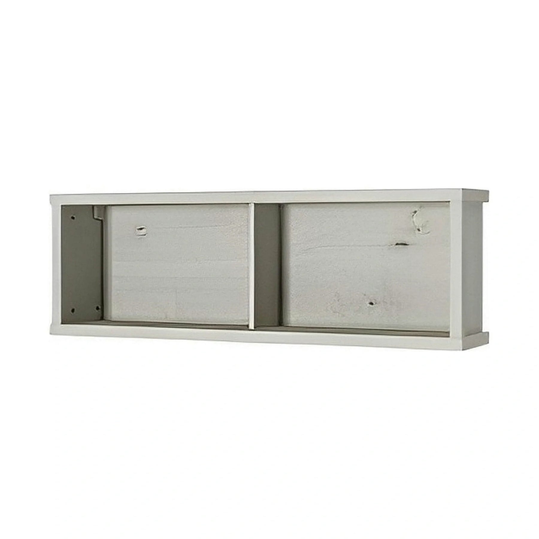 Raft NONELL, alb, PAL laminat, 120x24x40 cm