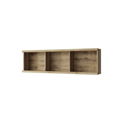Raft DOORSET 135, stejar navarra, PAL laminat, 135x38x25 cm