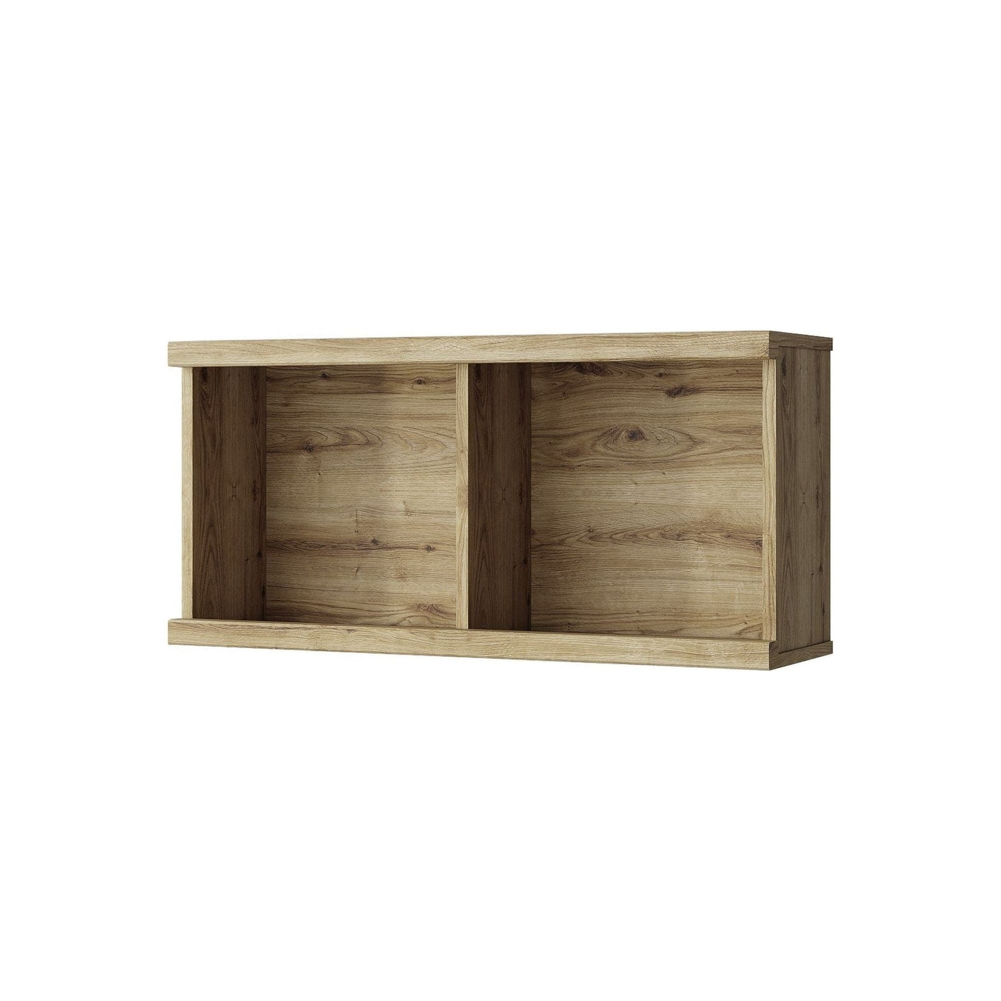 Raft DOORSET 80, stejar navarra, PAL laminat, 80x38x25 cm