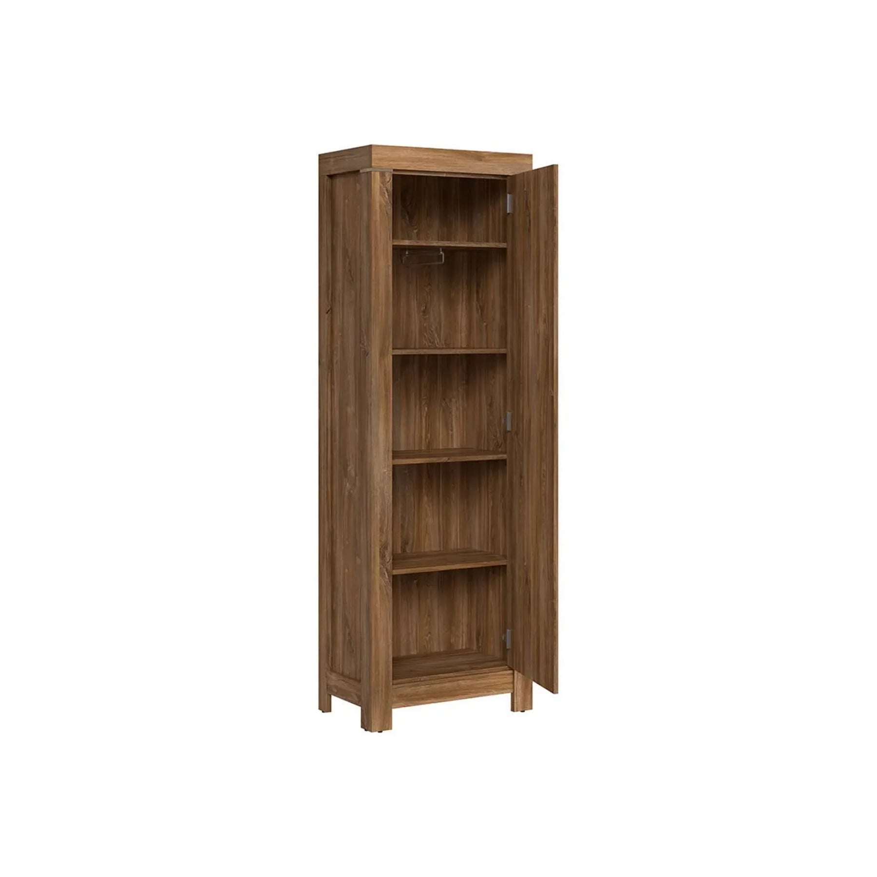 Dulap GENT, stejar stirling, PAL laminat, cu o usa, 66x40x201 cm