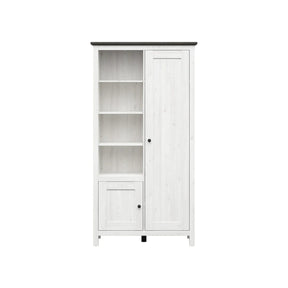 Dulap HESEN, zada sibiu deschis/pin larico, PAL, 106x44x203 cm
