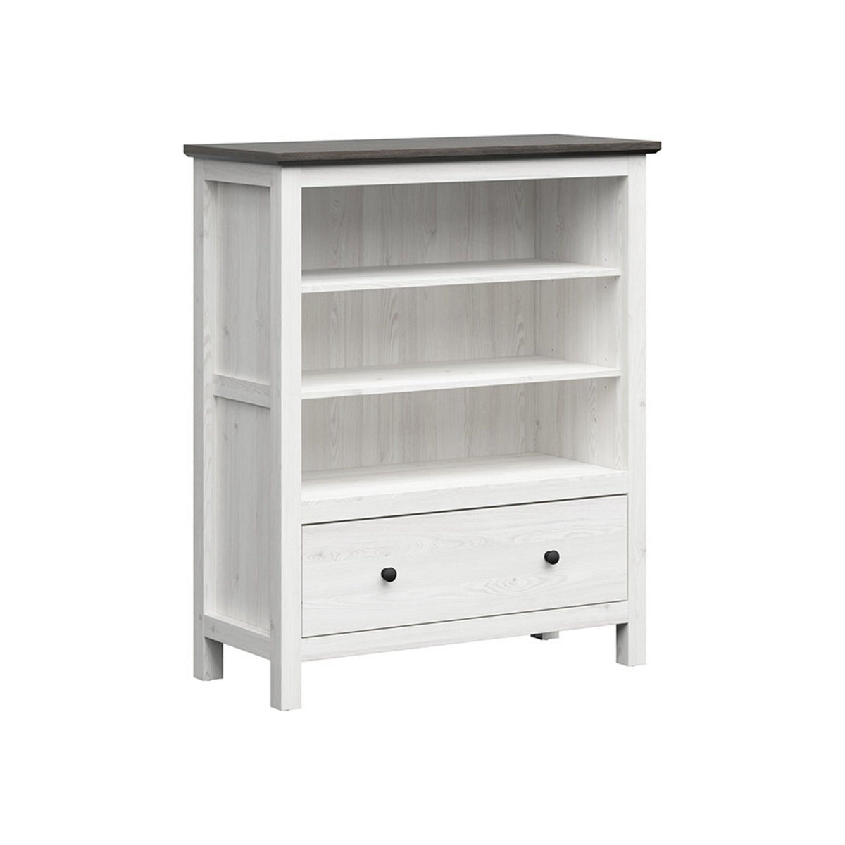 Comoda HESEN, zada sibiu dechis/pin larico, PAL, 101x44x121 cm