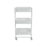 Carucior servire MIKE, alb, metal, 43x35x79 cm