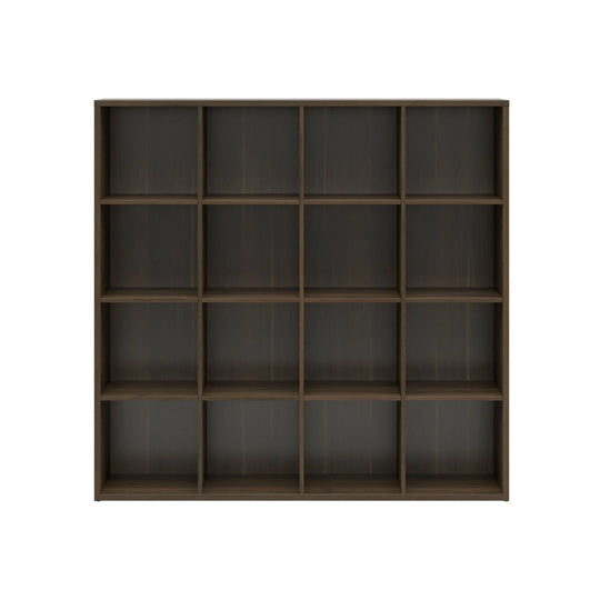 Biblioteca NEPO PLUS, stejar nobil, PAL laminat, 151x39x147 cm