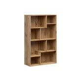 Biblioteca TETRIX, stejar wotan, PAL, 87.5x33.5x140 cm