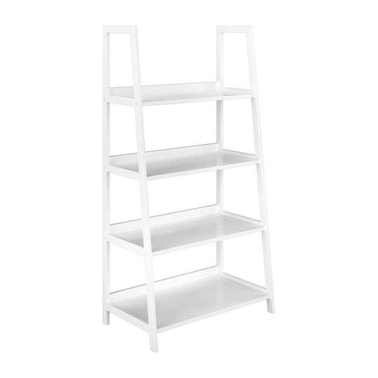 Etajera REON TYP 2, cu 4 rafturi, alb, 63x36x121 cm