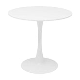 Masa REVENTON NEW, alb, 80x80x74 cm