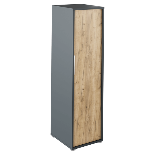 Dulap, grafit / stejar artizanal, RIOMA NEW TYP 20