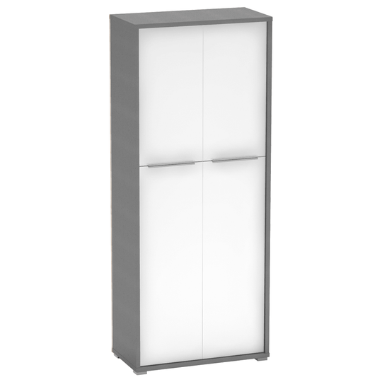 Dulap cu rafturi, grafit/alb, RIOMA NEW TYP 07