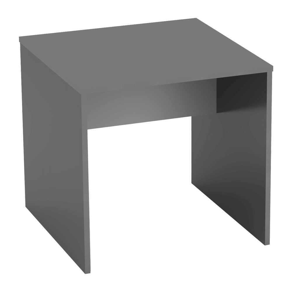 Masă de birou, grafit/alb, RIOMA NEW Typ 17