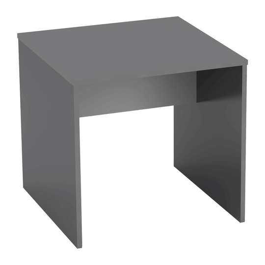 Masă de birou, grafit/alb, RIOMA NEW Typ 17