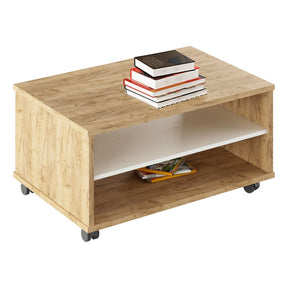 Masuta cafea RIOMA TYP 32, stejar artisan/alb, DTD laminat, 90x60x45.2 cm