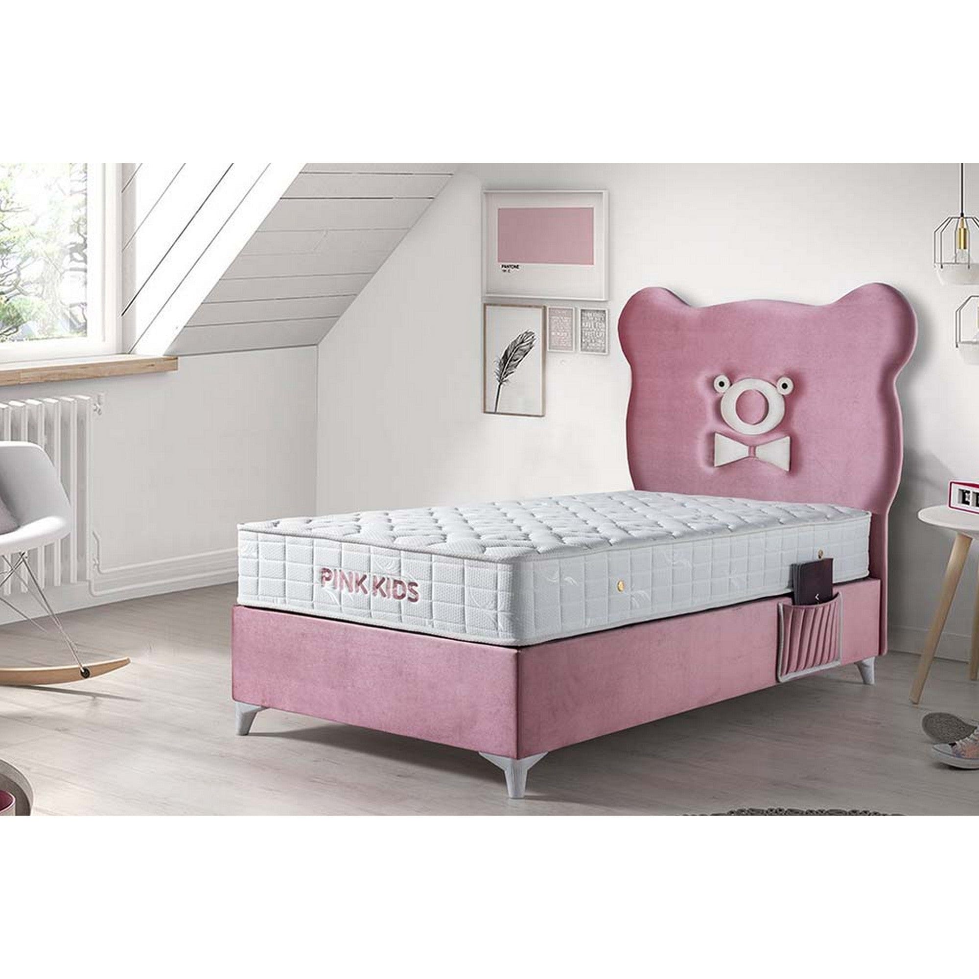 Saltea PINK KIDS, alb, 120x200 cm