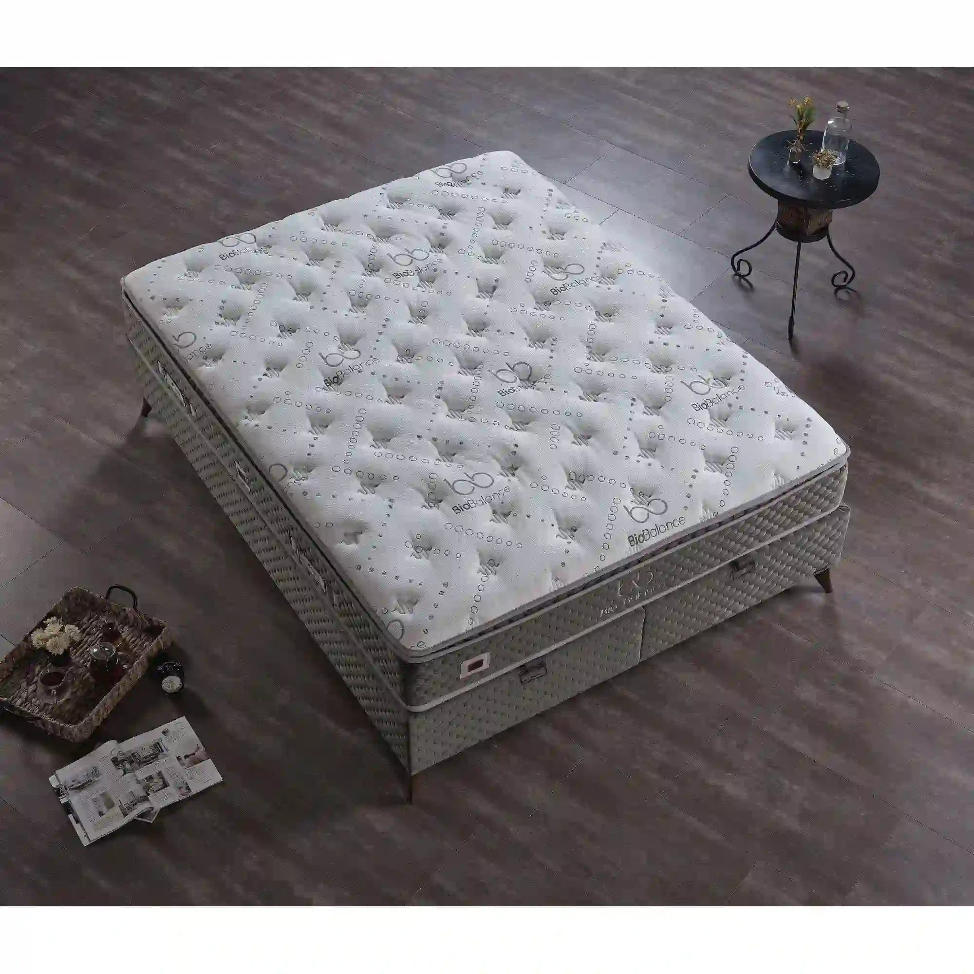 Saltea 160x200 ARTEMIS COLLECTION OCN-28473, alb/gri