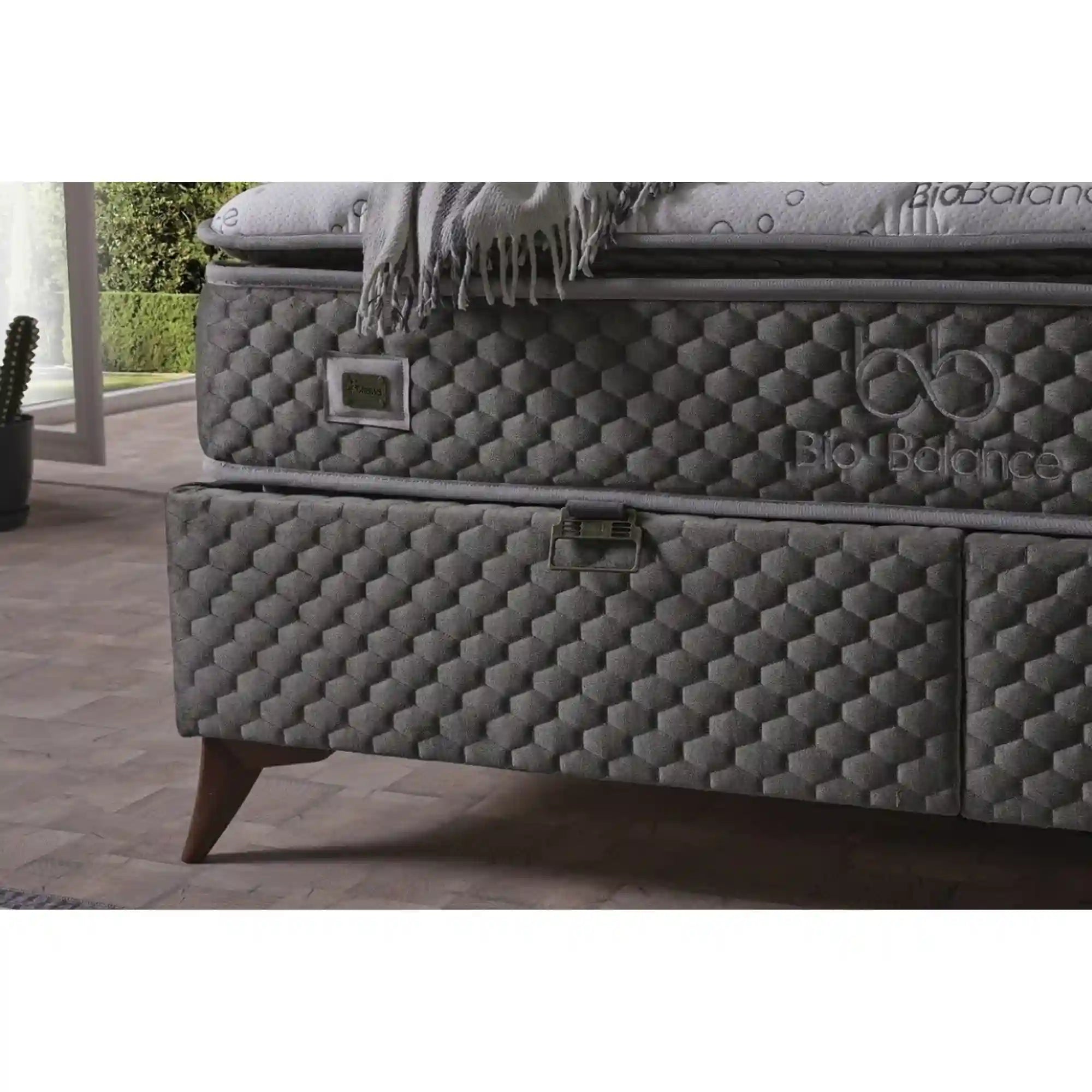 Saltea 160x200 ARTEMIS COLLECTION OCN-28473, alb/gri